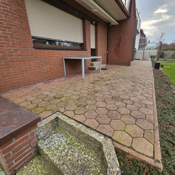 Projektfoto: Terrassenbau